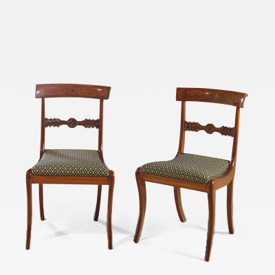 Set of Twelve Neo Classical Dining Chairs about 1820