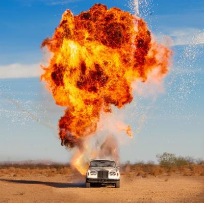 Tyler Shields, Rolls Royce* Photography 45 x 45 in