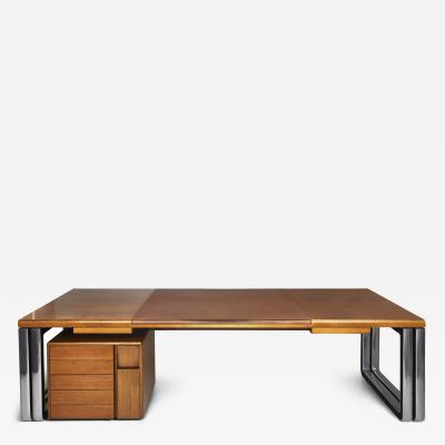  Tecno Tecno Milano Mid Century Modern desk and chair by Osvaldo Borsani and Eugenio Geri for Tecno