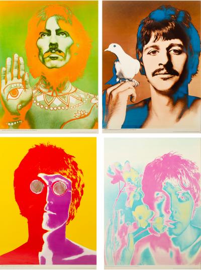 Richard Avedon The Beatles by Richard Avedon Look Magazine Offset Lithographs