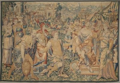 16TH CENTURY BRUSSELS HISTORICAL TAPESTRY
