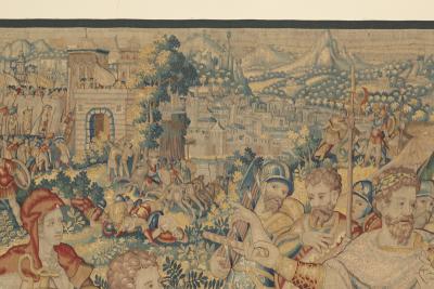 16TH CENTURY BRUSSELS HISTORICAL TAPESTRY