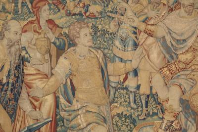 16TH CENTURY BRUSSELS HISTORICAL TAPESTRY