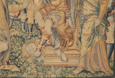 16TH CENTURY BRUSSELS HISTORICAL TAPESTRY