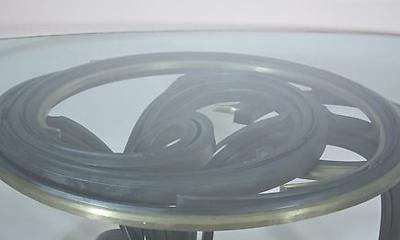 Albert Paley Forged Steel Dining Table 1984