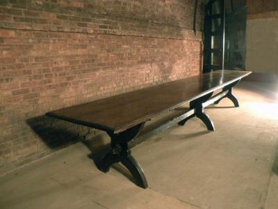16ft long 17th century French Trestle Table