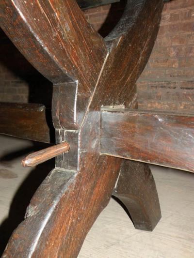 16ft long 17th century French Trestle Table