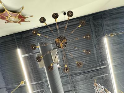 16th Century Italian Wrought Iron Chandelier