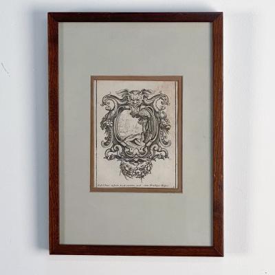 16th or 17th Century Engraving of Baroque Themes