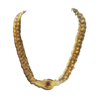 17 Givenchy Cuban Link Gold Tone Necklace