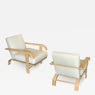 Russel Wright Pair of Original Russel Wright Lounge Chairs