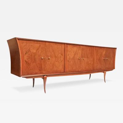 Giuseppe Scapinelli Mid Century Modern Credenza in Caviuna Hardwood by Giuseppe Scapinelli 1956