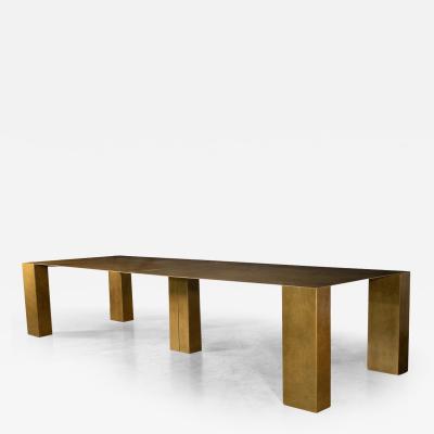  Costantini Design Modern Bronze Customizable Dining Table from Costantini Alonzo