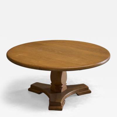 Abraham Sprij Abraham Sprij Siegfried Coffee Table in Solid Oak The Netherlands 1960s