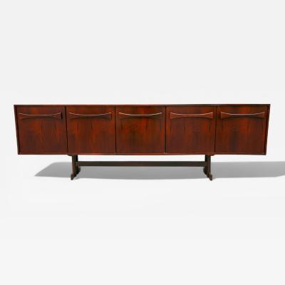 Novo Rumo Credenza in Rosewood with Bow Design Novo Rumo 1960s Lot 197
