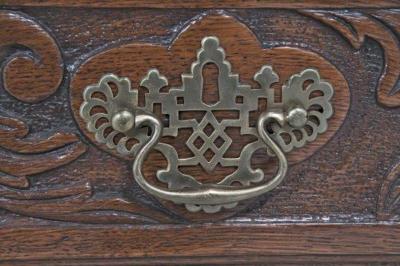 1790s Scottish Chestnut One Drawer Table