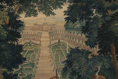17TH CENTURY AUBUSSON VERDURE TAPESTRY