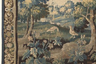17TH CENTURY AUBUSSON VERDURE TAPESTRY