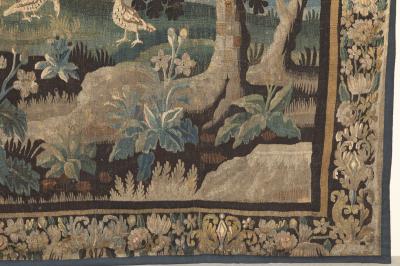 17TH CENTURY AUBUSSON VERDURE TAPESTRY