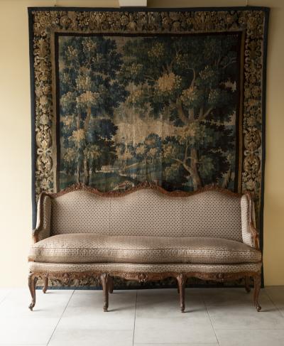 17TH CENTURY AUBUSSON VERDURE TAPESTRY