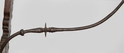 17TH CENTURY SPANISH BAROQUE OAK TRESTLE TABLE