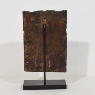 17th 18th Century French Carved Wooden Lion Head