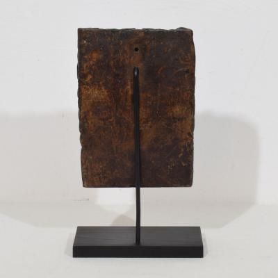 17th 18th Century French Carved Wooden Lion Head