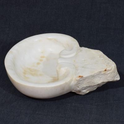 17th 18th Century Italian Baroque Marble Holy Water Font or Stoup