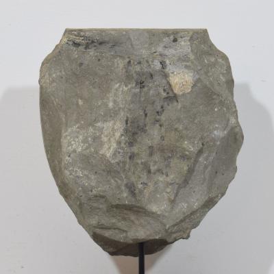 17th 18th Century Italian Carved Stone Coat of Arms With Unicorn