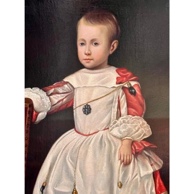 17th C Style Prince Prospero Portrait Oil Painting