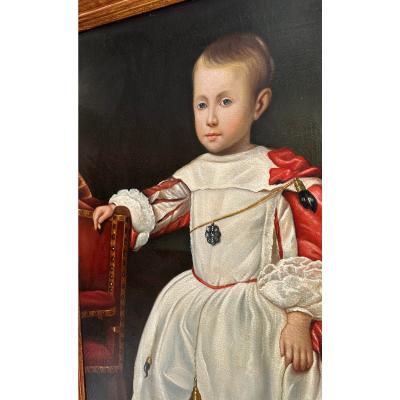 17th C Style Prince Prospero Portrait Oil Painting