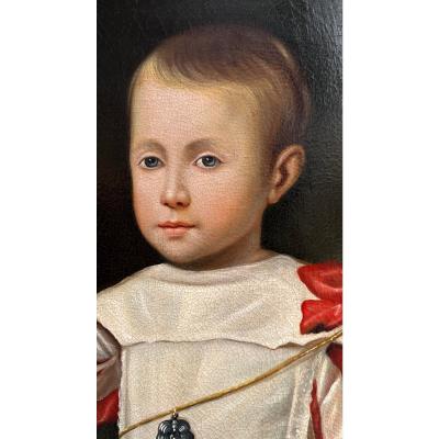 17th C Style Prince Prospero Portrait Oil Painting