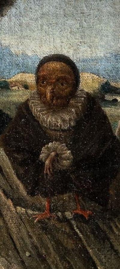 17th C representation of the Roof of Folly An Allegory of the Fall