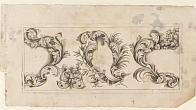17th Century Architectural Print
