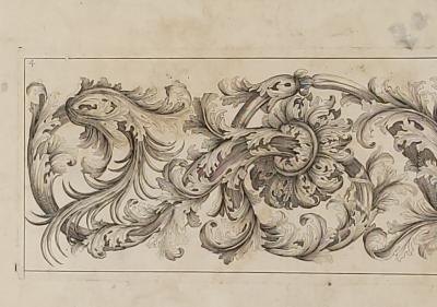 17th Century Architectural Print