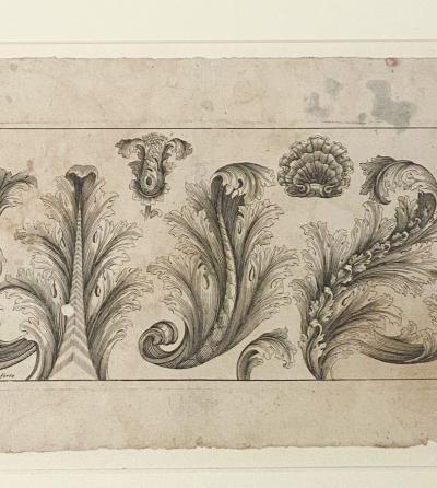 17th Century Architectural Print