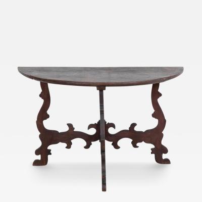 17th Century Chestnut Console Table