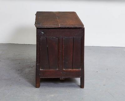 17th Century EnglishTwo Panel Coffer