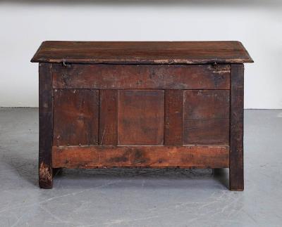 17th Century EnglishTwo Panel Coffer