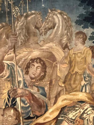 17th Century Flemish Tapestry Daris at Constantinople