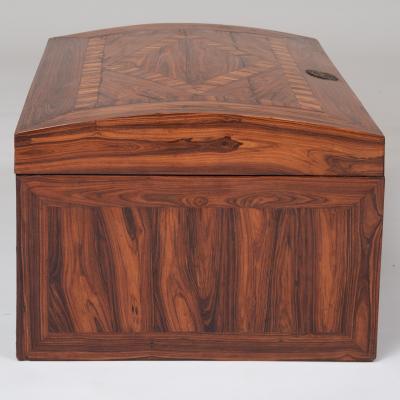 17th Century Franco Flemish Kingwood Marquetry Box