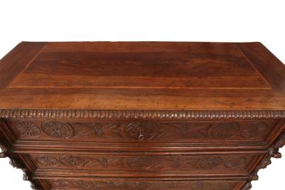 17th Century French Walnut Chest of Drawers