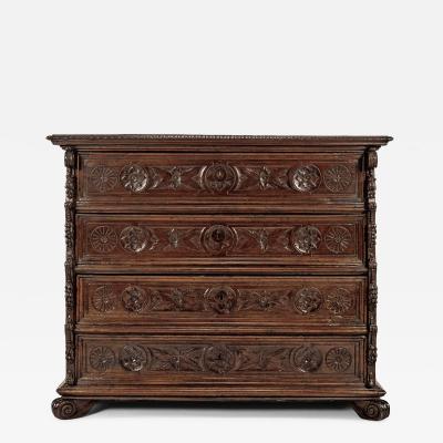 17th Century French Walnut Chest of Drawers