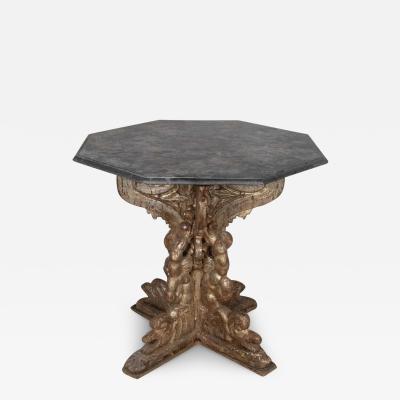 17th Century Italian Hand Carved Centre Table