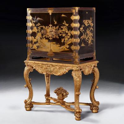 17th Century Japanese Lacquer Cabinet