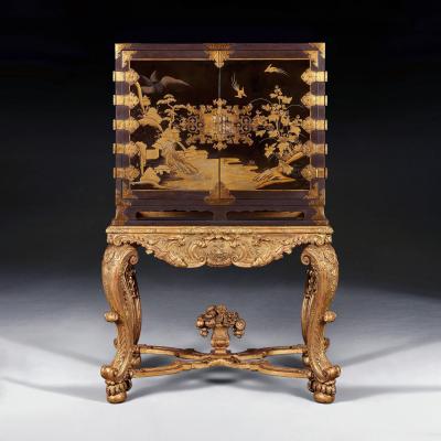 17th Century Japanese Lacquer Cabinet