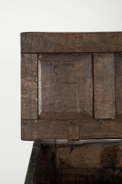 17th Century Joined Oak Coffer