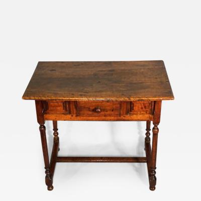 17th Century Oak Dutch Side Table