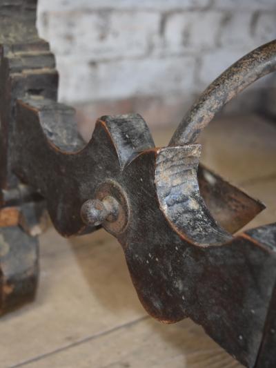17th Century Rustic Spanish Baroque Walnut Bench Settee