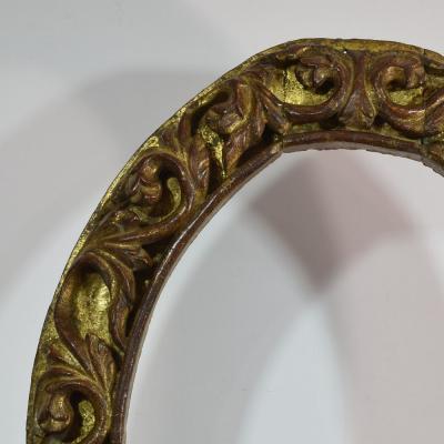 17th Century Spanish Giltwood Baroque Altarpiece with Angel Head